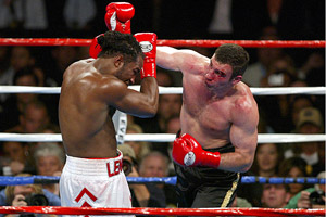 Lennox Lewis and Vitali Klitschko