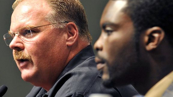Andy Reid and Michael Vick Press Conference