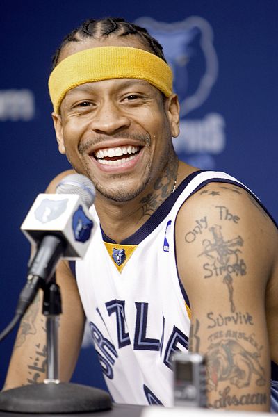 allen iverson tattoos meaning. -Michael Jordan michael jordan