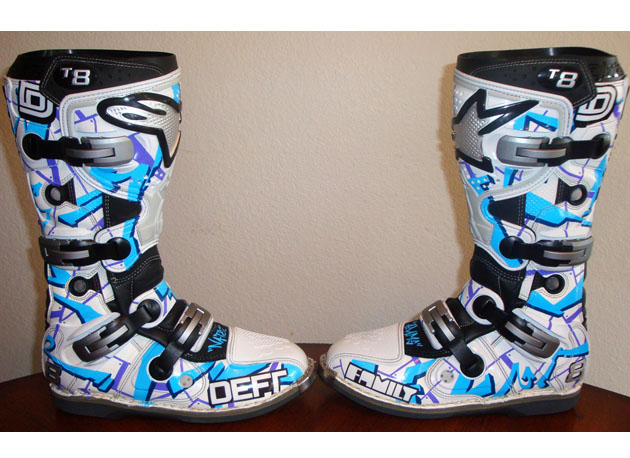 custom motocross boots