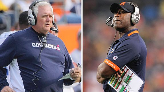 Wade Phillips and Lovie Smith