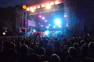 Girl Talk stage
