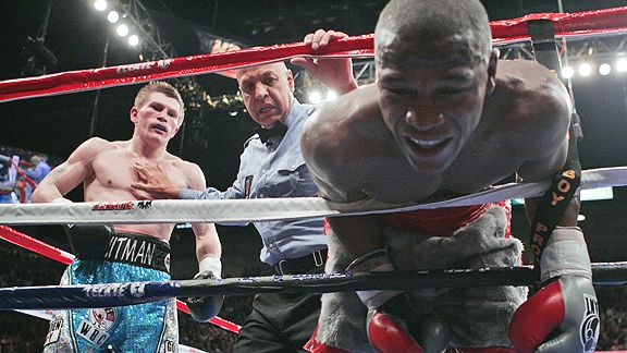 Ricky Hatton and Floyd Mayweather