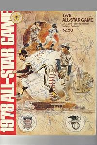 1978 All-Star Game program