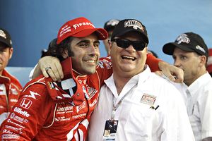 Dario Franchitti and Chip Ganassi