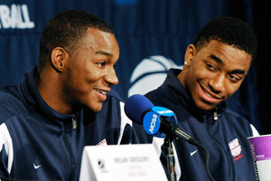 Chris Wright and Marcus Johnson