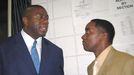 Magic Johnson  and Isiah Thomas