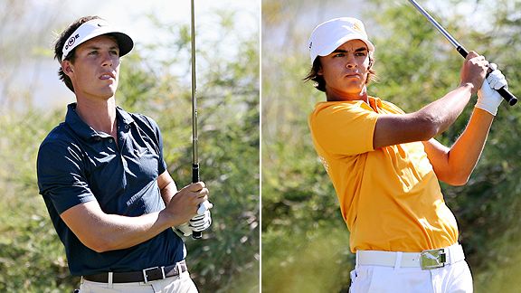 Jamie Lovemark and Rickie Fowler