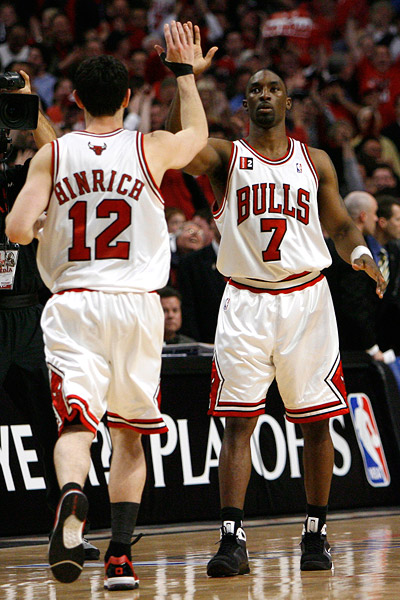 Kirk Hinrich and Ben Gordon