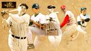 Babe Ruth, Mariano Rivera, Lou Gehrig, Bob Gibson and Reggie Jackson 