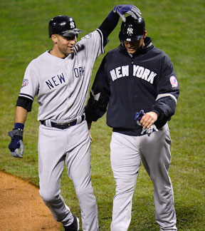 Derek Jeter, Andy Pettite