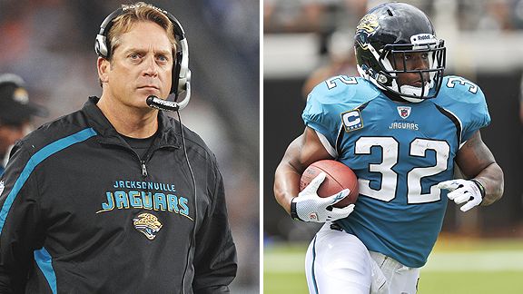 Jack Del Rio and Maurice Jones-Drew