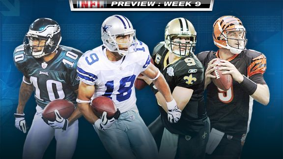 NFL Illustration Week 9