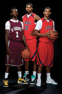 Myck Kabongo, Tristan Thompson and Cory Joseph