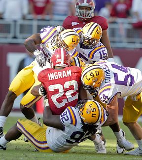LSU and Alabama