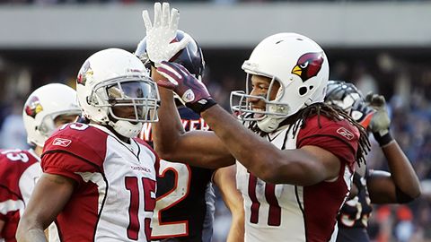 jerry lai us presswire larry fitzgerald pulled in two touchdowns to 