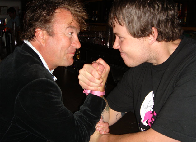 Greg Stump and Riley Poor