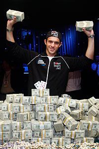Champion crowned, claims $8.55 million first prize at World Series of Poker