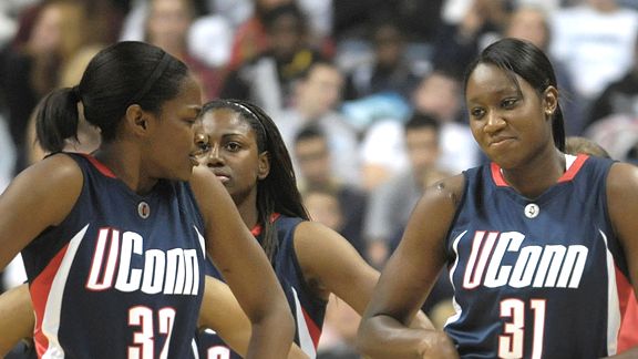 Kalana Greene and Tina Charles