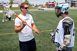 Chaparral Jimmy B coaching at NELC