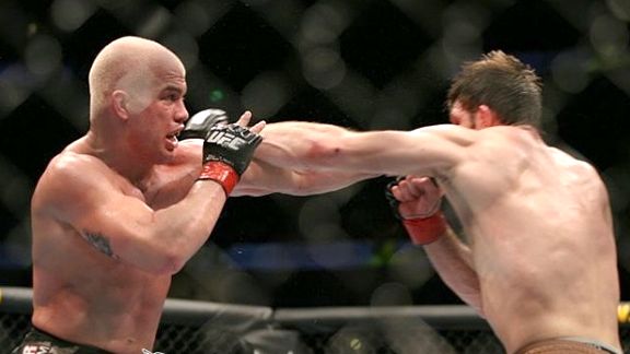 Tito Ortiz and Forrest Griffin