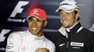 Jenson Button & Lewis Hamilton