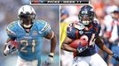 LaDainian Tomlinson and Champ Bailey