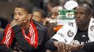 Derrick Rose and Luol Deng
