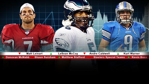 Leinart, McNabb and Stafford