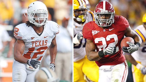 Earl Thomas and Mark Ingram