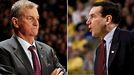 Calhoun and Krzyzewski