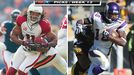 Larry Fitzgerald and Sidney Rice
