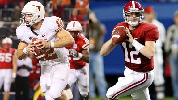 Colt McCoy, Greg McElroy