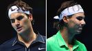 Roger Federer and Rafael Nadal