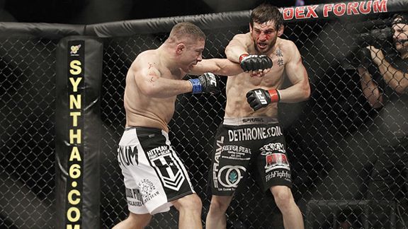 Jon Fitch and Mike Pierce