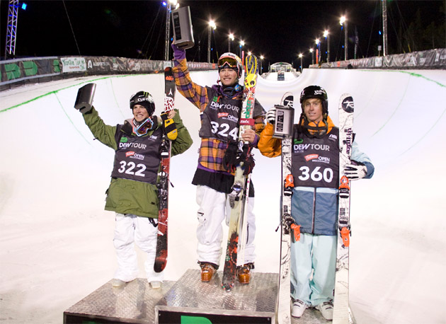 Winter Dew Tour Breckenridge Superpipe Podium