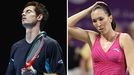 Andy Murray and Jelena Jankovic