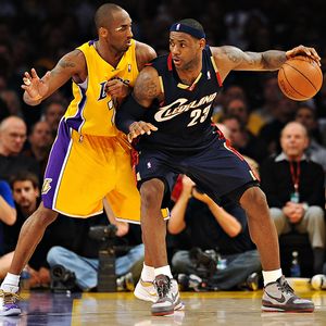 Kobe Guarding Lebron