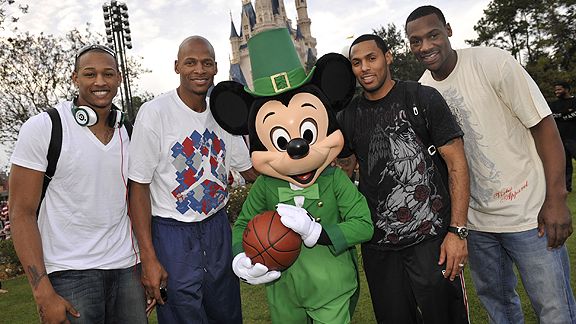 ray allen house. Ray Allen, Eddie House and