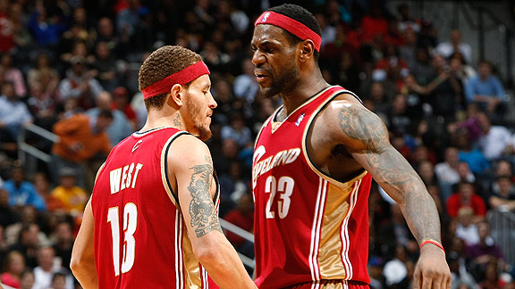 Lebron And Delonte