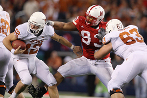 Colt McCoy and Ndamukong Suh