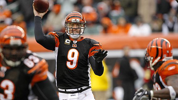 Lot Detail - CARSON PALMER 10/10/2010 CINCINNATI BENGALS (PINK