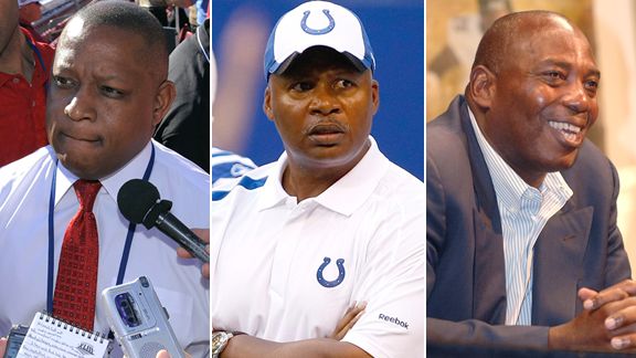 Rod Graves, Jim Caldwell, Ozzie Newsome