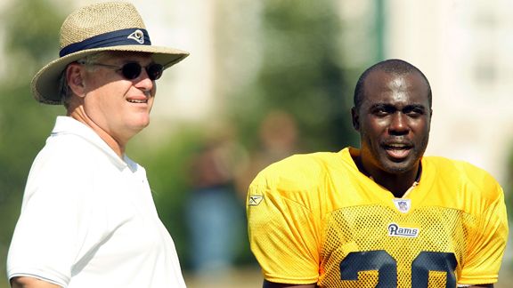Mike Martz, Marshall Faulk