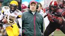 Lache Seastrunk, Jimbo Fisher and Dominique Easley