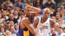 Kobe Bryant and Chauncey Billups
