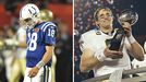 Peyton Manning and Drew Brees