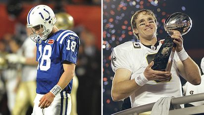 Peyton Manning and Drew Brees