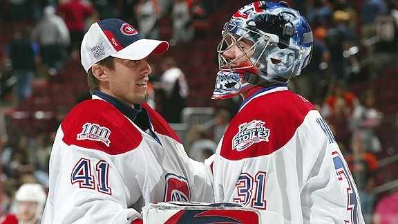 Jaroslav Halak and Carey Price