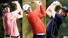 Steve Stricker, Padraig Harrington & Phil Mickelson